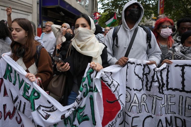 Gaza protest