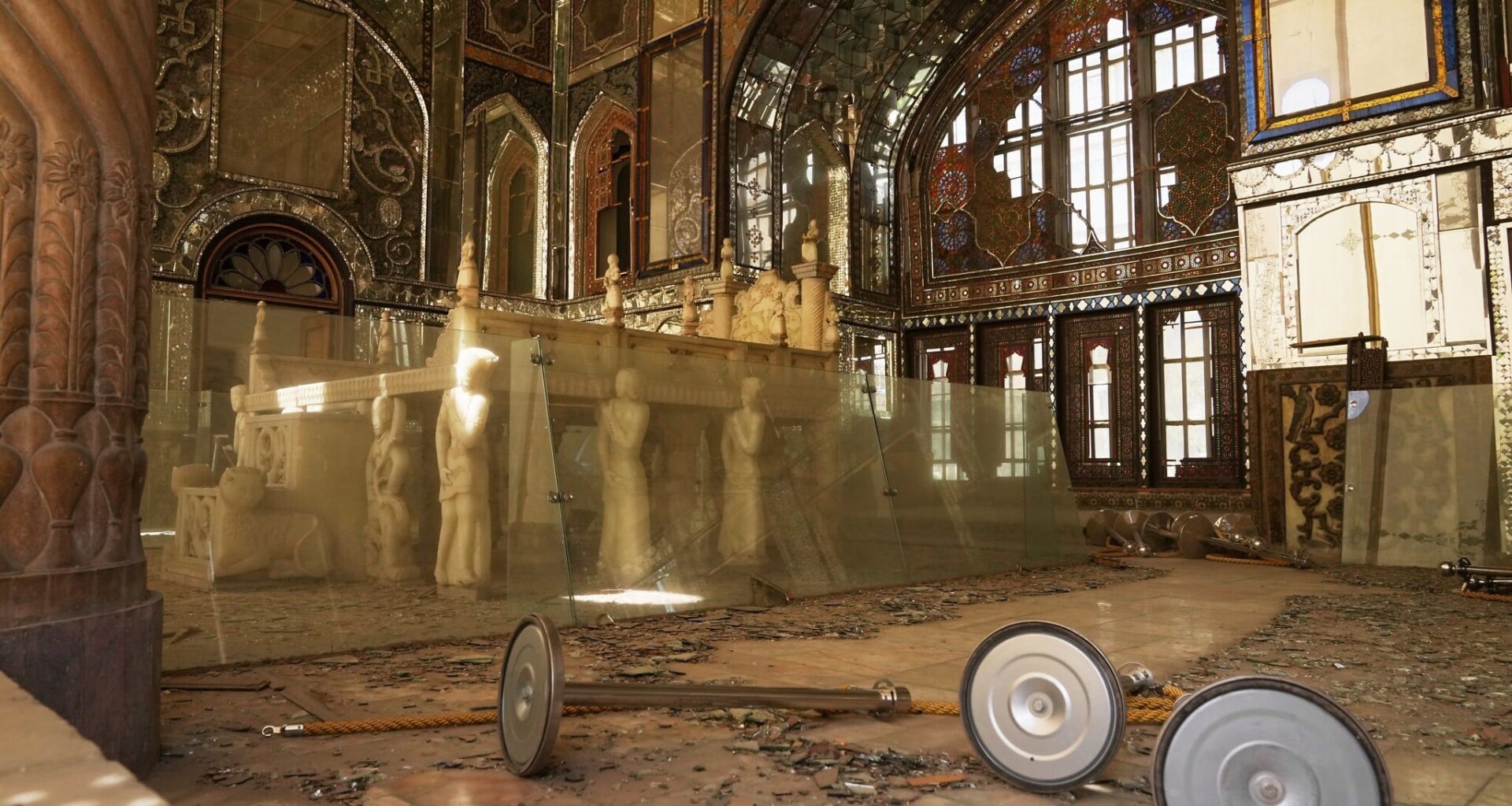 Iran conservationists shore up heritage sites damaged during war