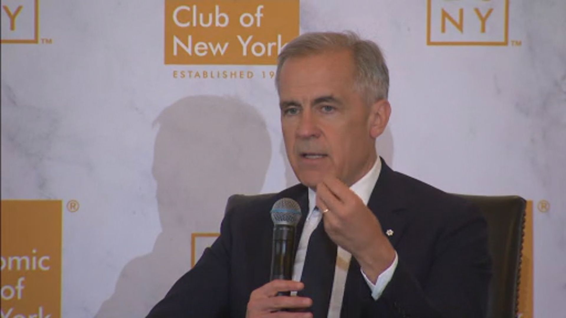 Click to play video: 'Carney pitches Canada to investors in New York speech'