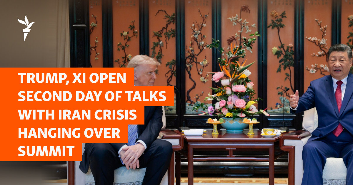 Trump Wraps Up High-Stakes Xi Summit Overshadowed By Iran