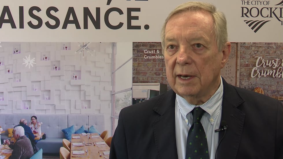 Dick Durbin speaks with WIFR in Rockford.