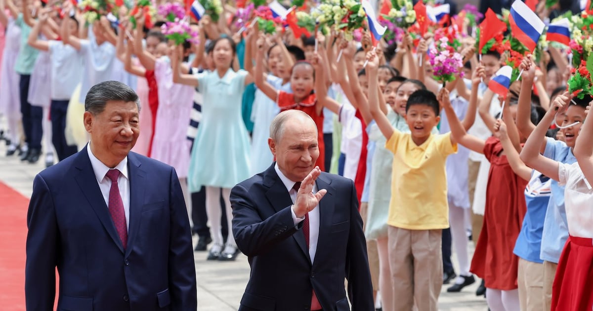 China’s Xi gives Russia’s Putin a red-carpet welcome - CTV News