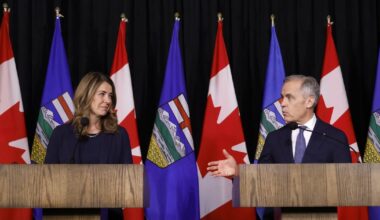 Alberta Premier Smith open to southern route for potential pipeline to West Coast - CTV News