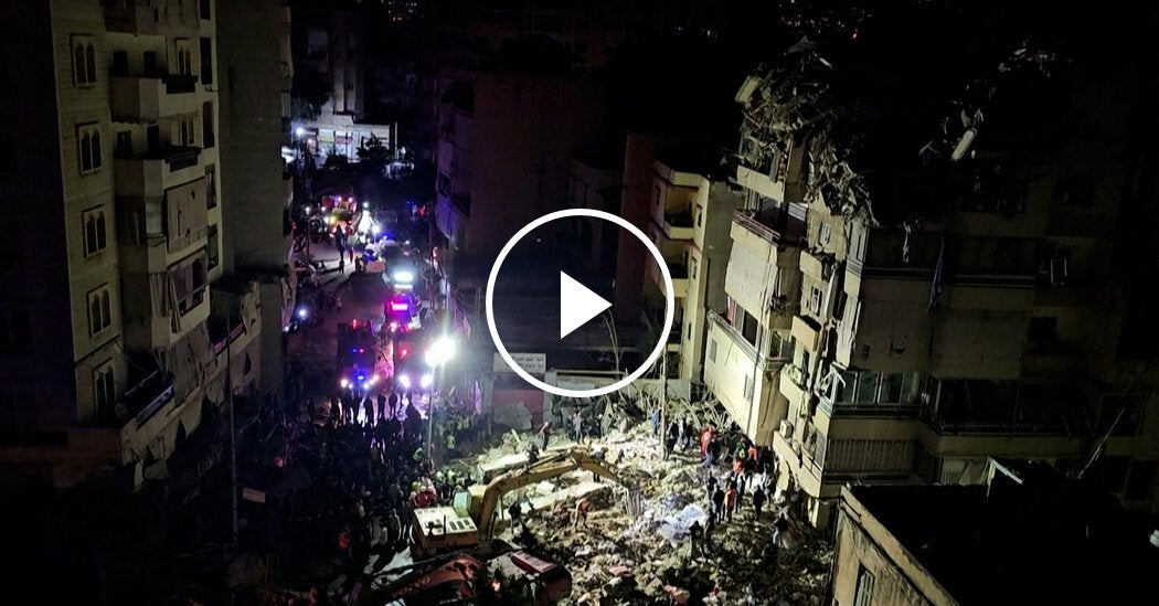 Israel Strikes Beirut for First Time Since Cease-Fire