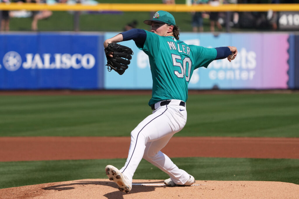 Mariners To Reinstate Bryce Miller, Adjust Rotation