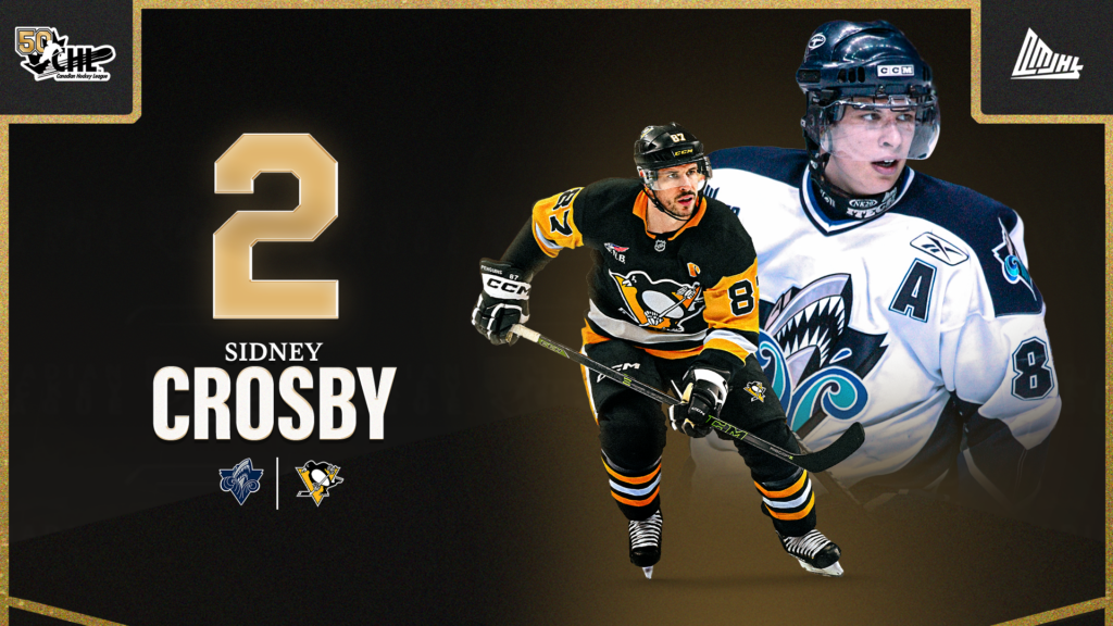 Sidney Crosby named No. 2 on CHL’s Top 50 Players of the Last 50 Years list - CHL