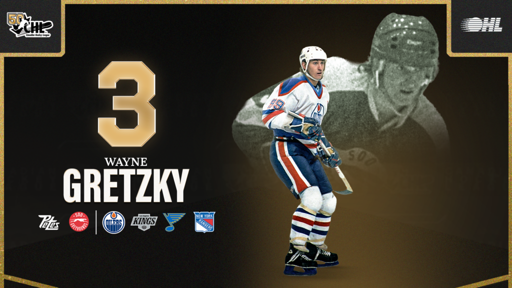 Wayne Gretzky named No. 3 on CHL’s Top 50 Players of the Last 50 Years list - Canadian Hockey League