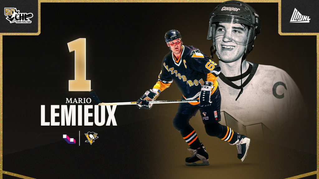 Mario Lemieux named No. 1 on CHL’s Top 50 Players of the Last 50 Years list - CHL