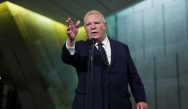 Ontario court dismisses appeal to block release of Doug Ford’s phone records