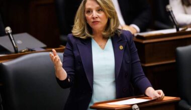 Doug Ford accuses NDP leader Marit Stiles of “trump-style” comments