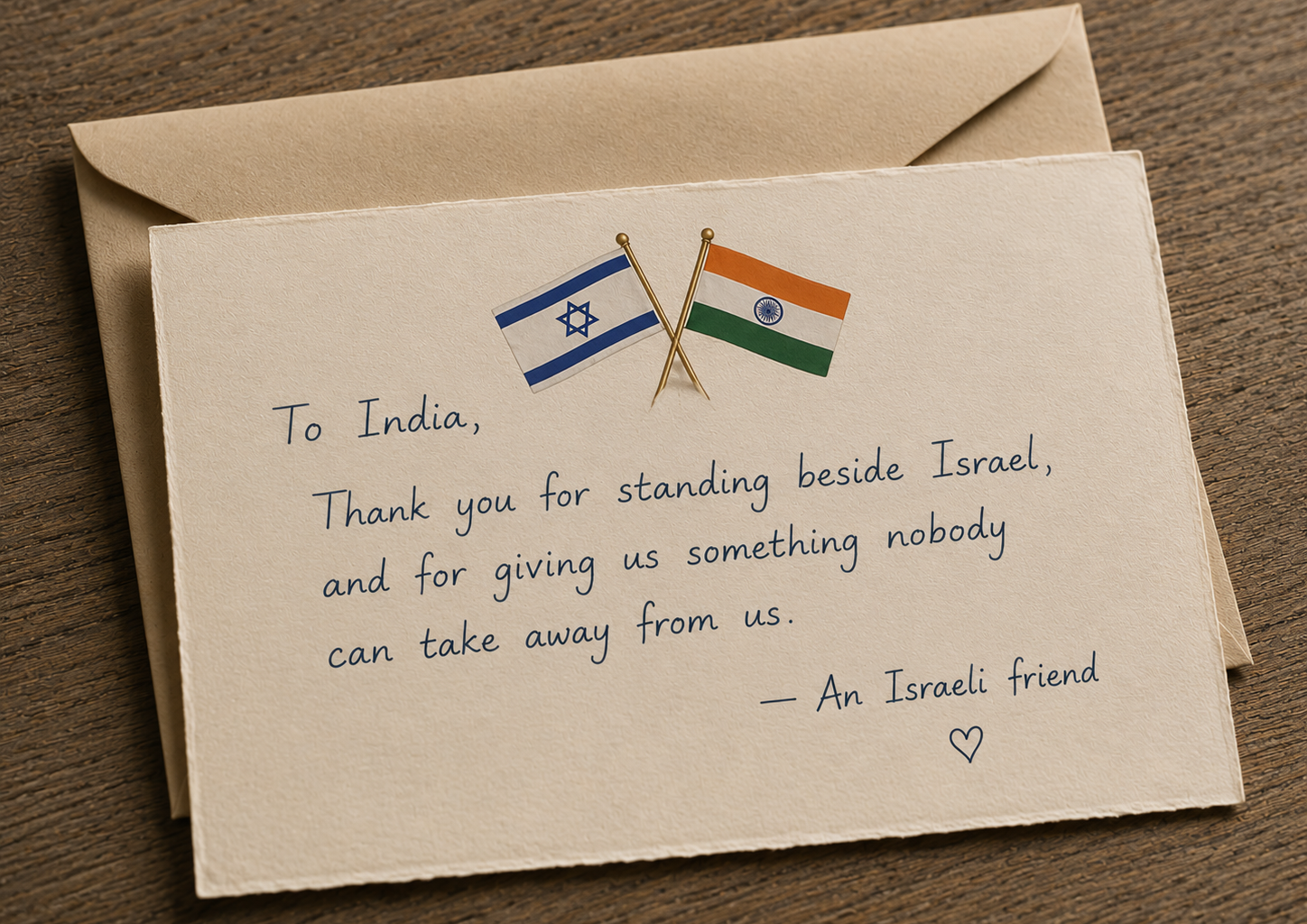 The Blogs: The Quiet Gift India Gave Israel | Suzy Donskoy