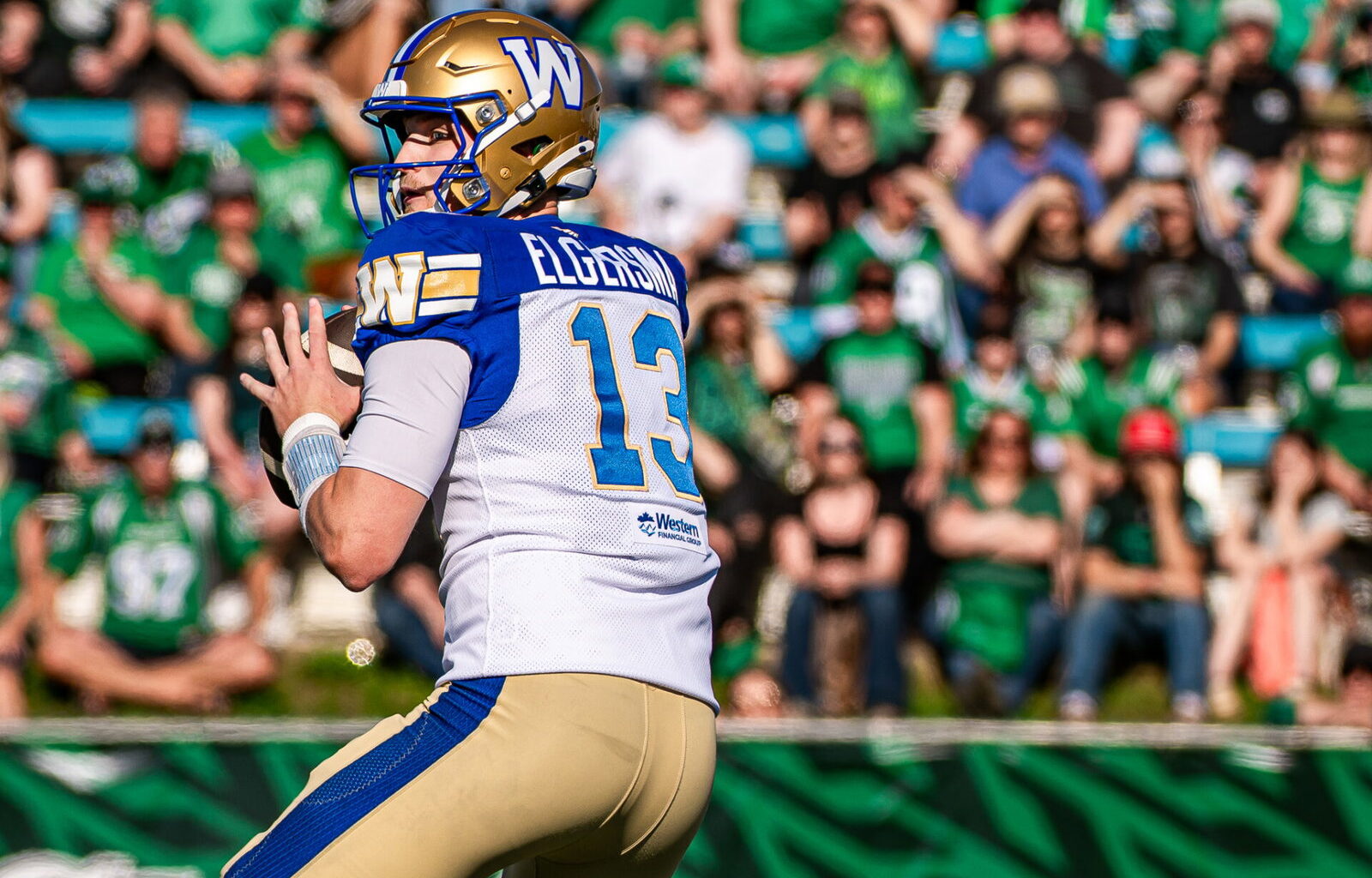 Taylor Elgersma hit-and-miss in Winnipeg Blue Bombers preseason loss to Roughriders (& eight other thoughts)