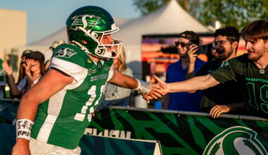Saskatchewan's new pirate: one-eyed Brayden Schager's preseason plunder forces tough Riders QB choice