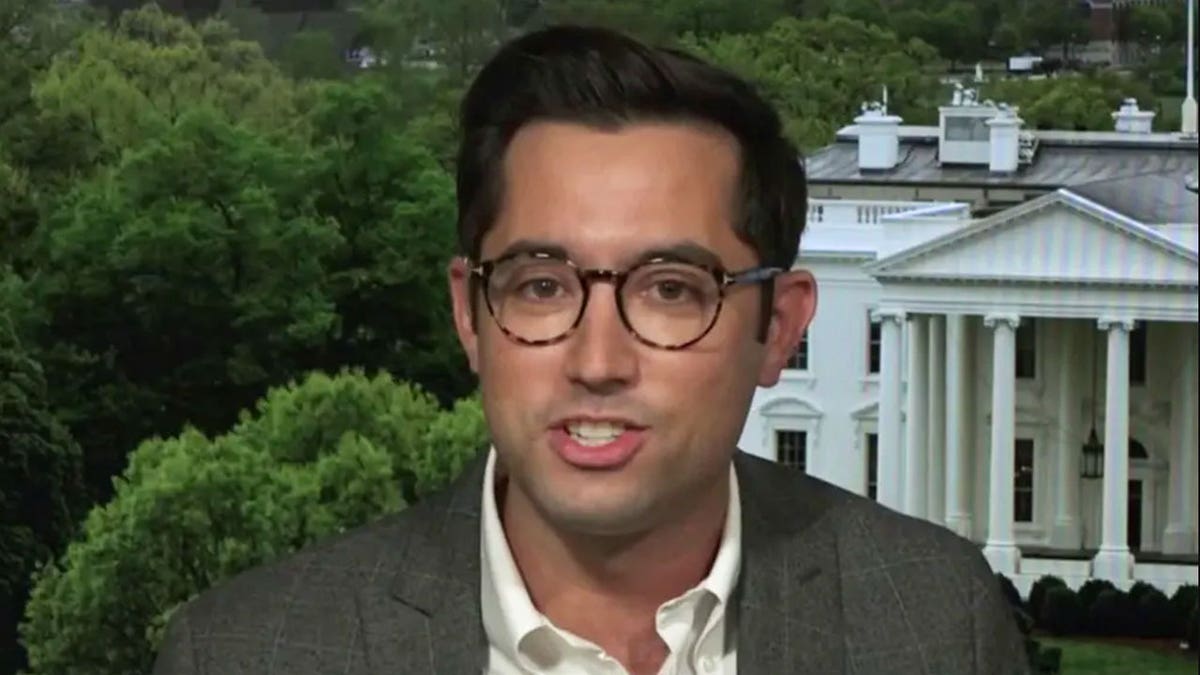TJ Ducklo speaking at the White House