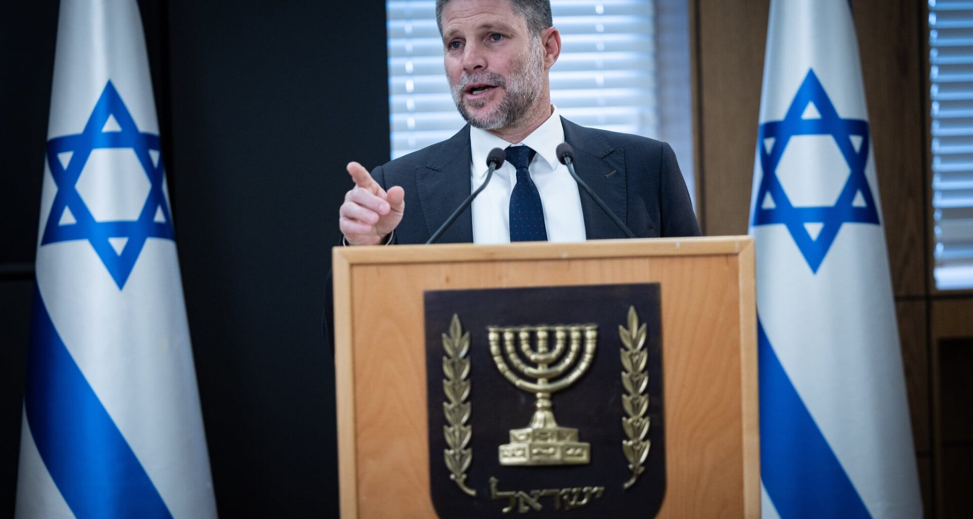 Smotrich says ICC prosecutor has requested warrant for his arrest; orders demolition of West Bank hamlet