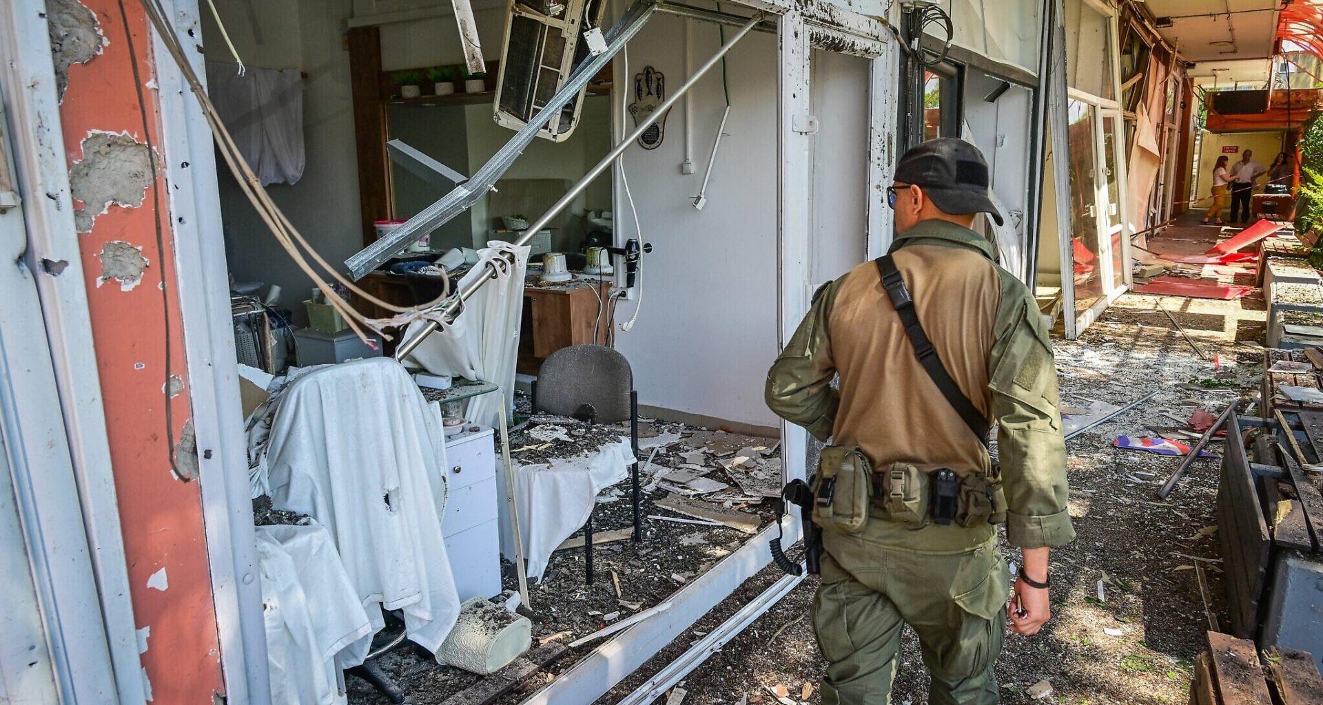 Hezbollah fires barrages of rockets and drones at north as IDF expands south Lebanon op