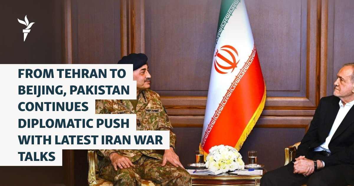 From Tehran To Beijing, Pakistan Continues Diplomatic Push With Latest Iran War Talks
