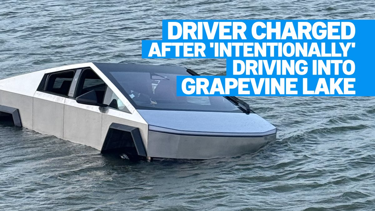 Driver arrested after driving Cybertruck into Grapevine Lake – NBC 5 Dallas-Fort Worth