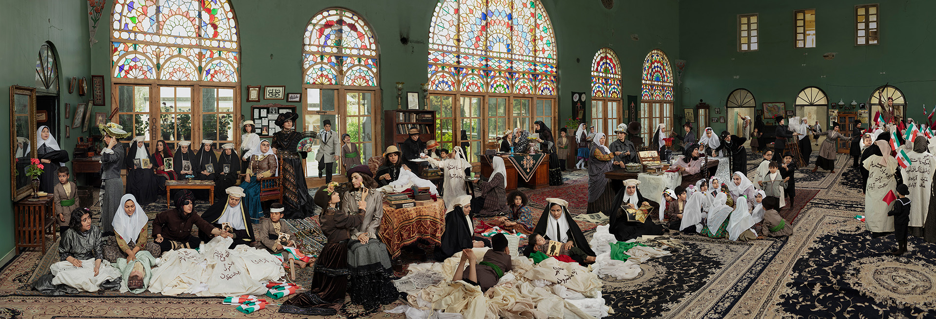 The First Iranian Women’s Movement, Dr. Kahhal’s Office, Tehran | December 1, 1911 © Azadeh Akhlaghi.