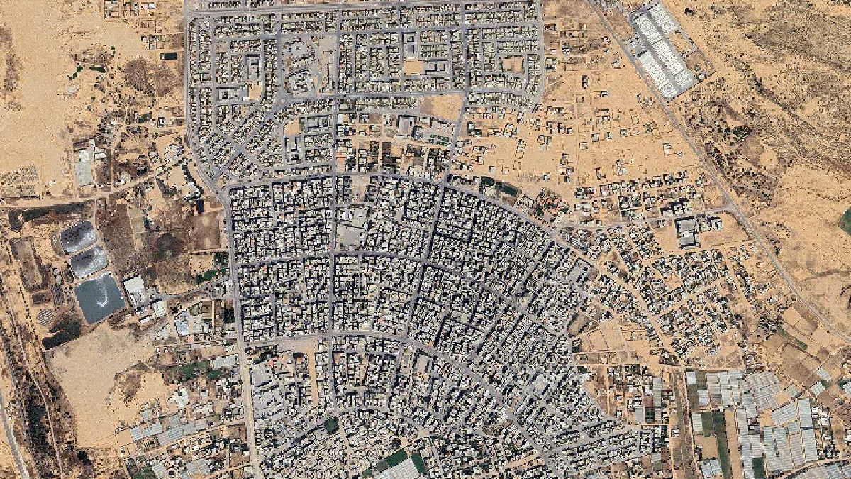 Satellite imagery shows erasure of southern Gaza as Israel expands control | Crimes Against Humanity News