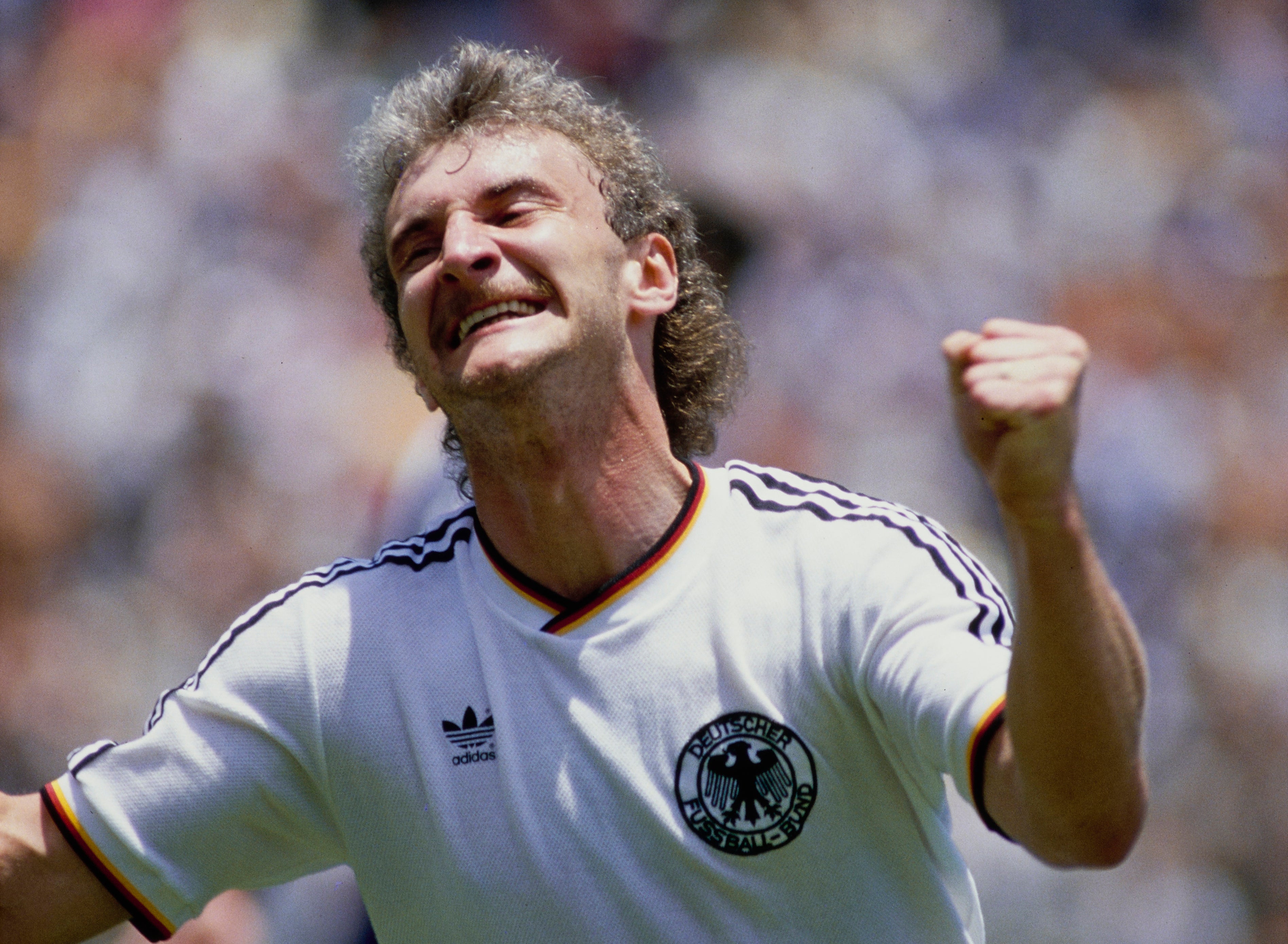 Rudi Voller won the 1990 World Cup and was a finalist in 1986