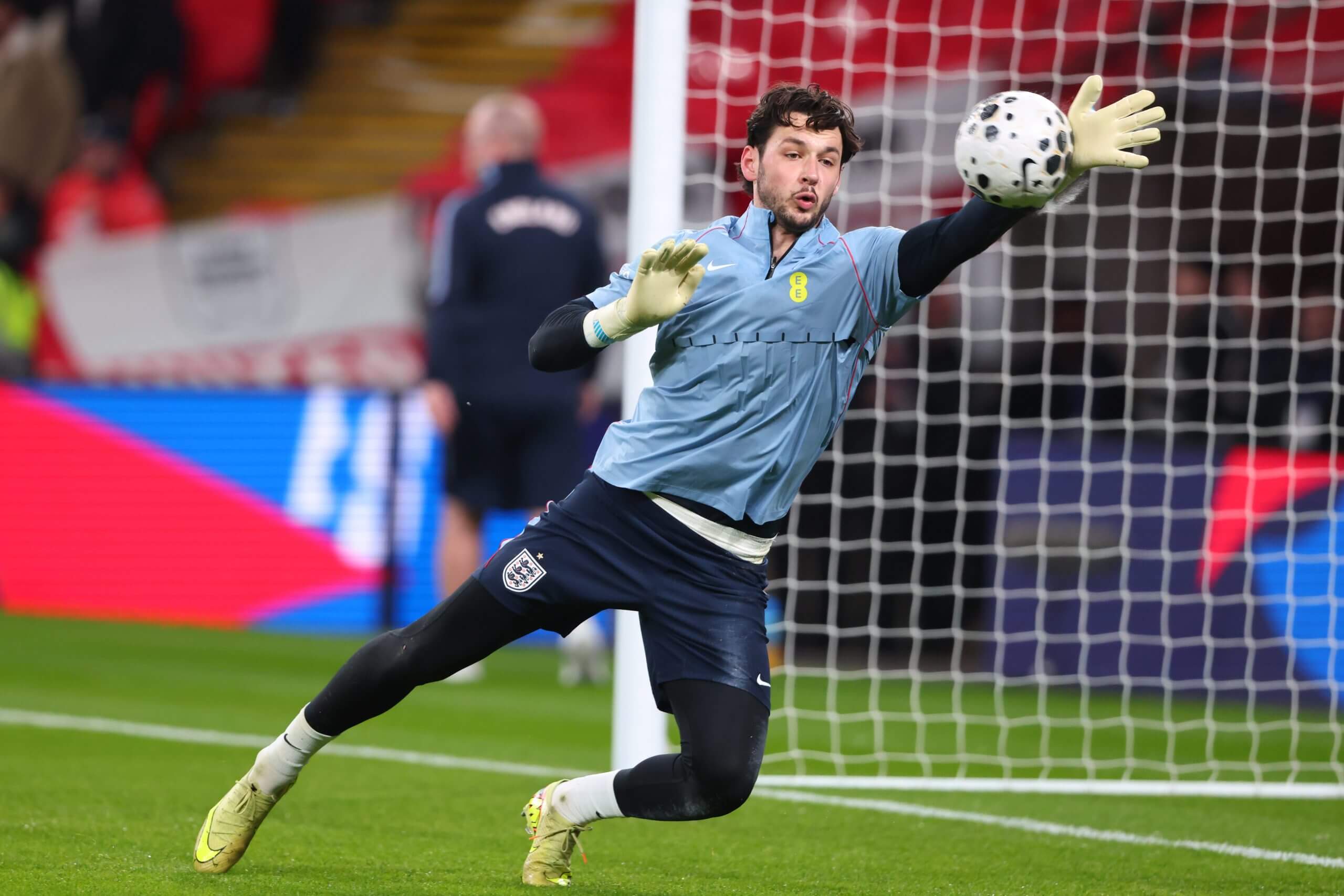 England goalkeeper James Trafford