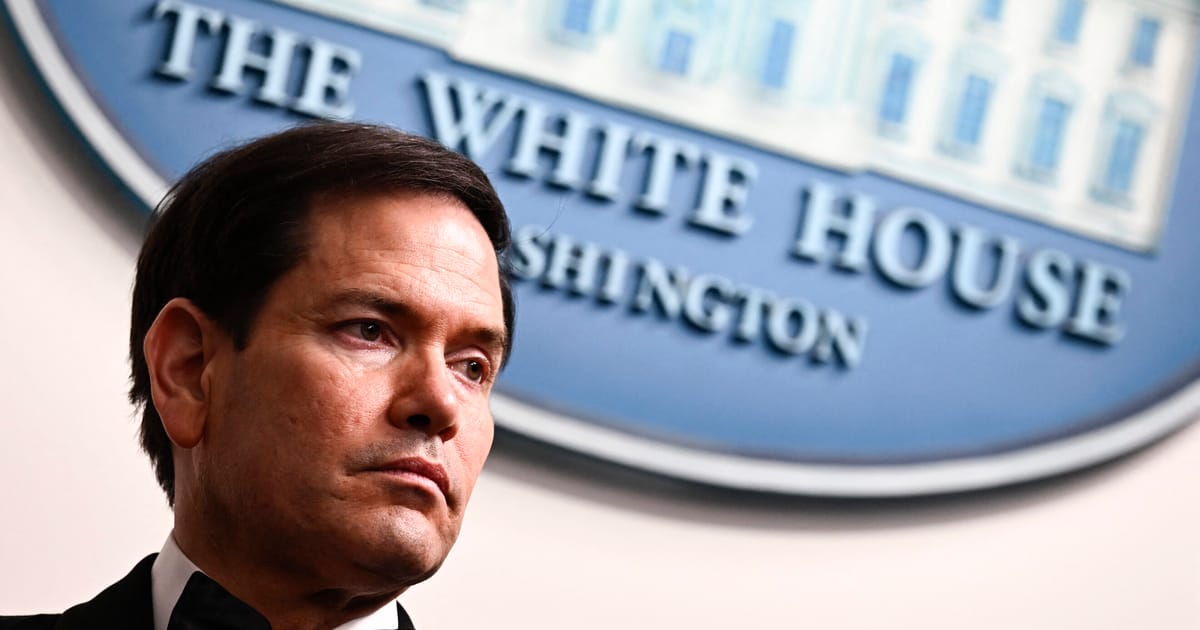 Rubio to meet Pope Leo, Meloni and Italian ministers in Rome – POLITICO
