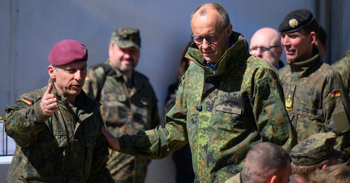 Merz shrugs off Trump clash over troops, trade – POLITICO