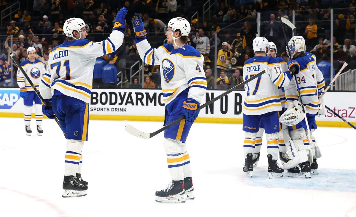 Inside the Buffalo Sabres’ series-clinching win: ‘Let’s go get the next one’