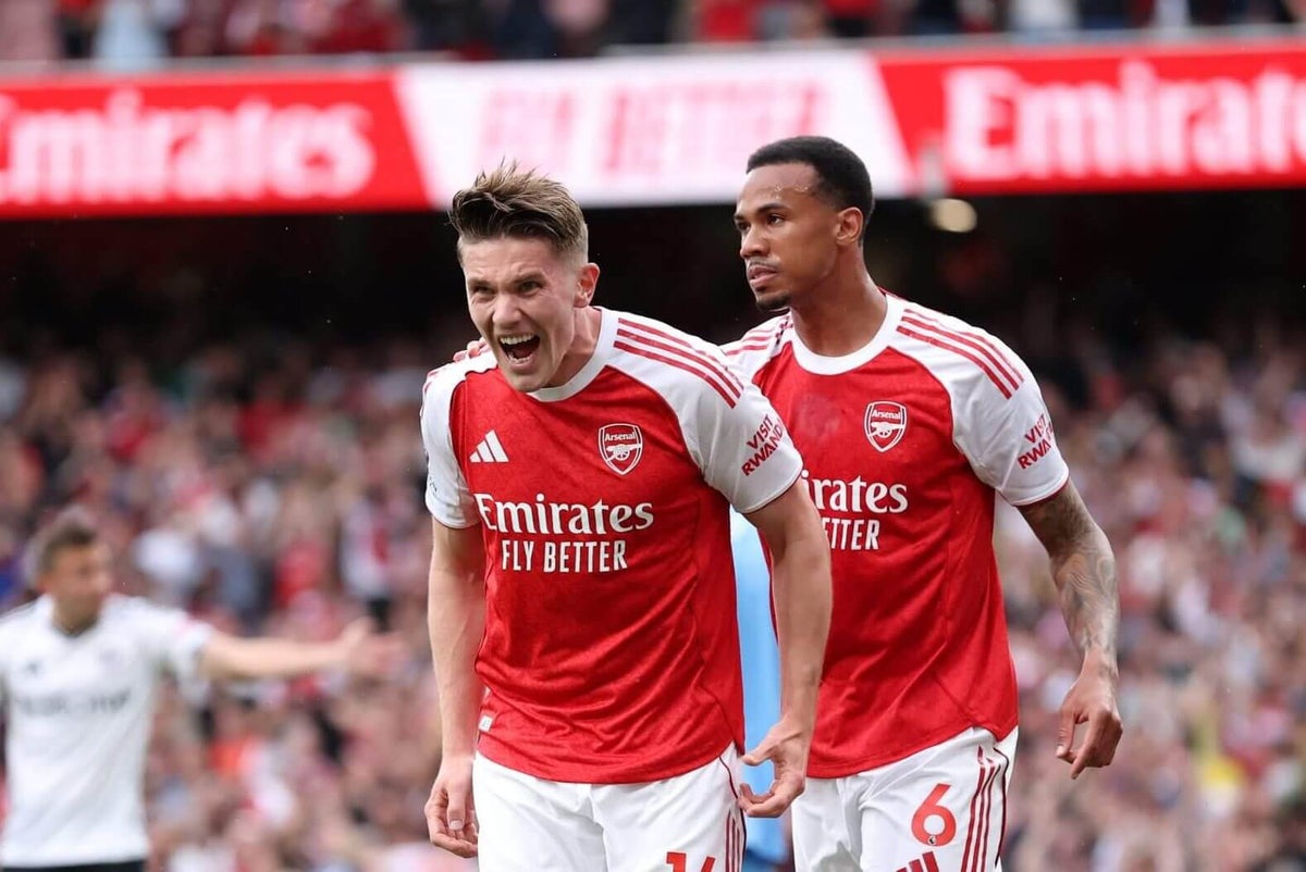 Arsenal 3 Fulham 0: Gyokeres and Saka inspire rampant display to take leaders six points clear