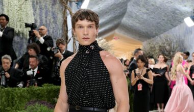 Connor Storrie Chose a Sweeping Saint Laurent Look for His 2026 Met Gala Debut