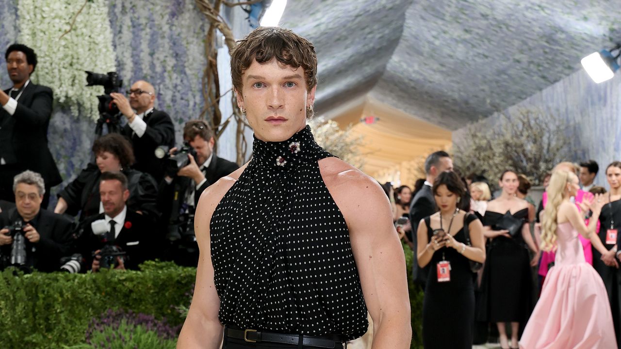Connor Storrie Chose a Sweeping Saint Laurent Look for His 2026 Met Gala Debut