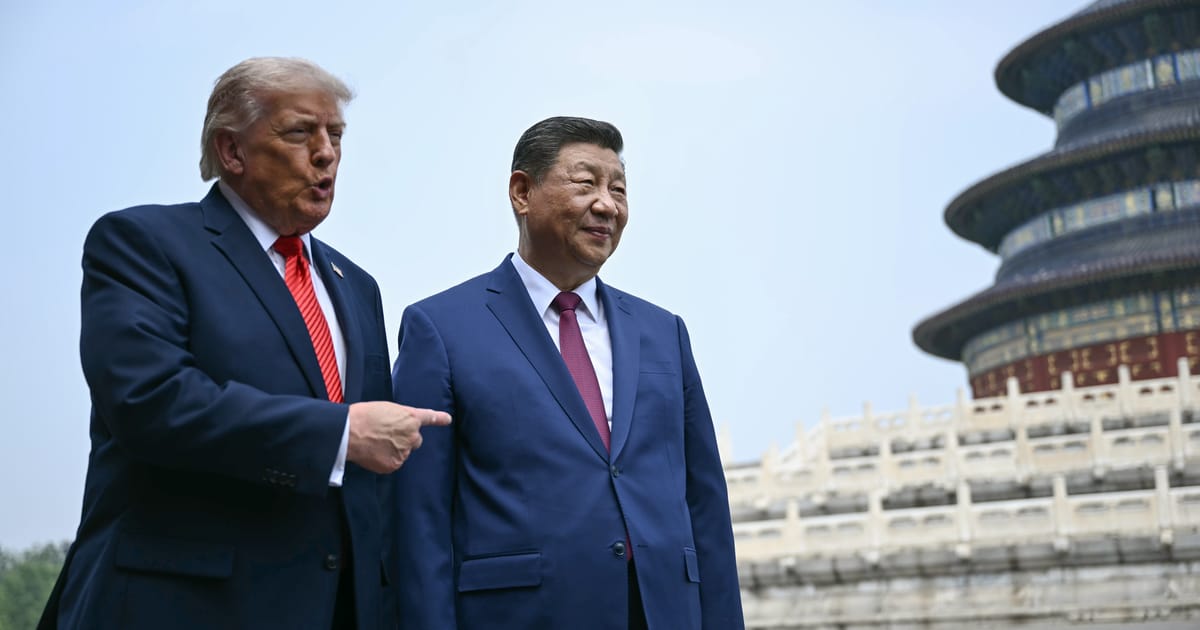 China says preliminary agreement reached with US to lower some tariffs - politico.eu