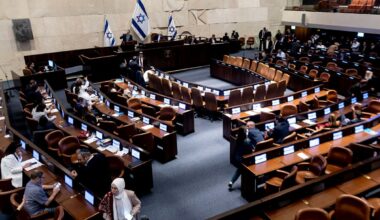 Israel has taken the first step towards slightly early elections