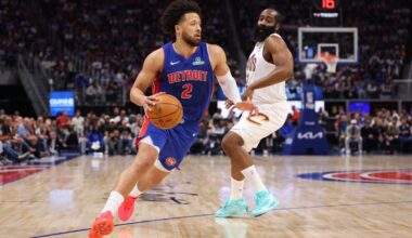 A season of strides and stumbles ends for the Detroit Pistons in humbling fashion