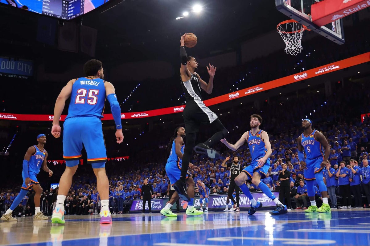 Victor Wembanyama changed the Spurs-Thunder series long before his big shot
