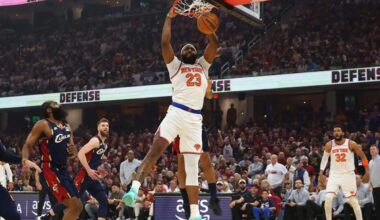 Knicks’ Mitchell Robinson has surgery on broken pinky, hopeful for NBA Finals: Sources