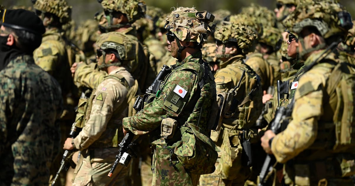 Japan sending troops to train with NATO’s Ukraine mission – POLITICO