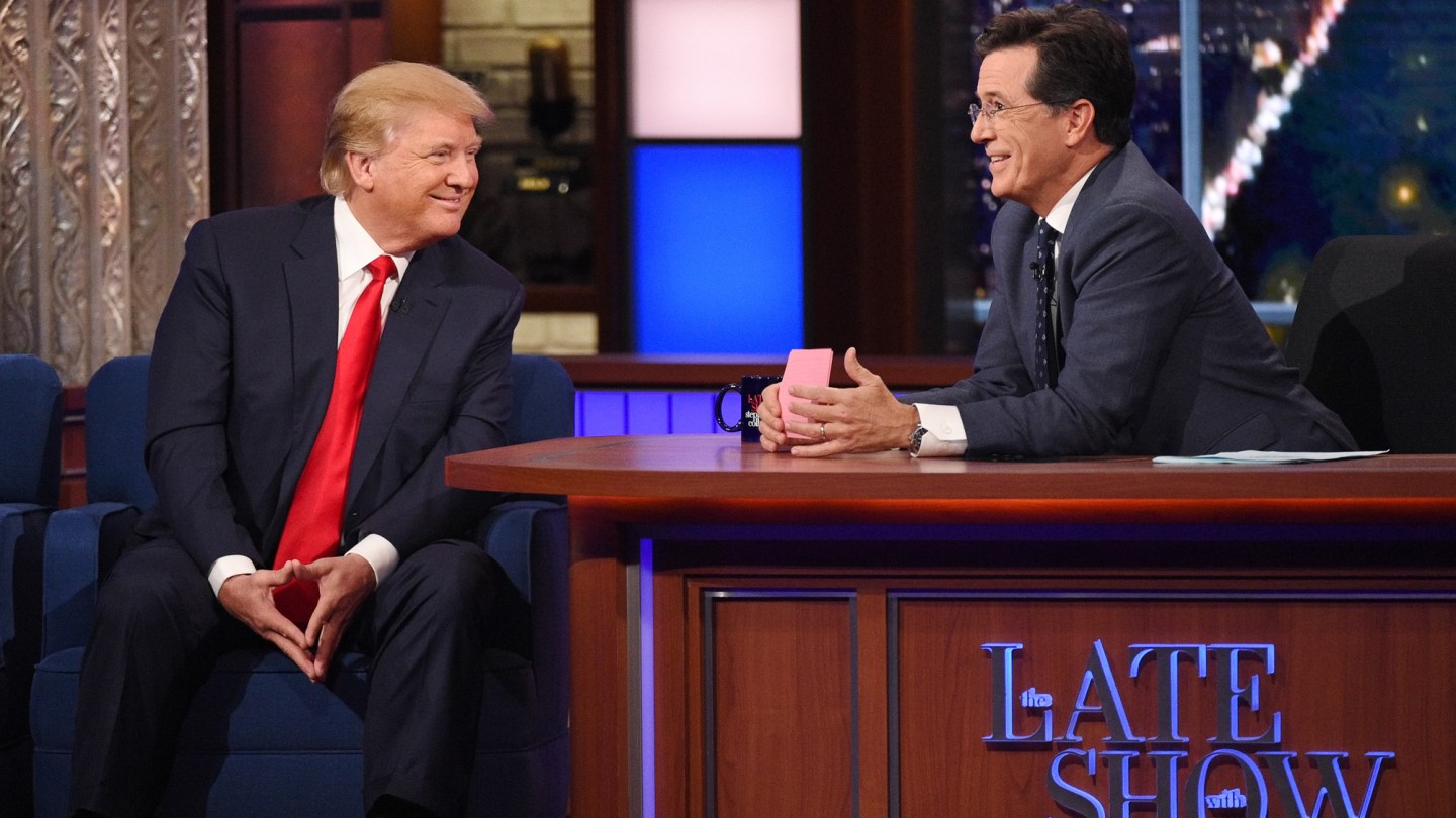 Trump Celebrates Colbert Cancellation, Threatens Other Shows