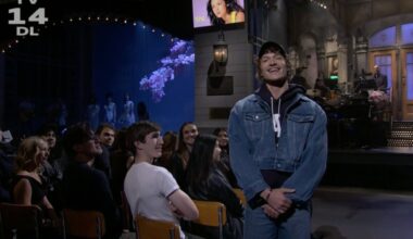 Connor Storrie Pops Into 'SNL' To Introduce Olivia Rodrigo Performance