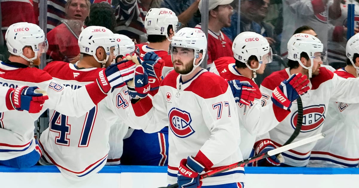 'They celebrate everyone': Montreal Canadiens enjoying playoff ride