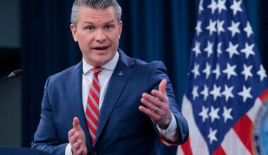 Hegseth Says ‘Cease-Fire Is Not Over’ Despite Iranian Attacks in Strait of Hormuz
