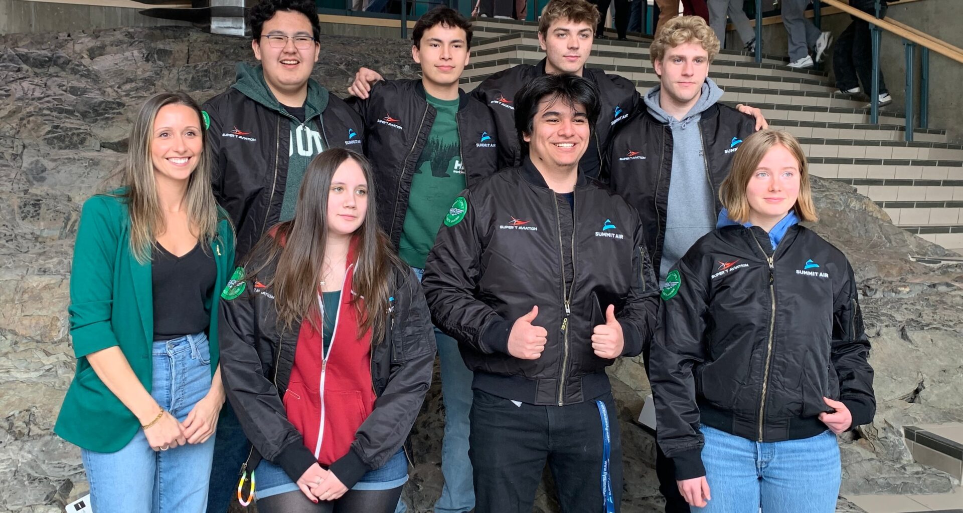 This Yellowknife school’s young pilots just got their flight jackets