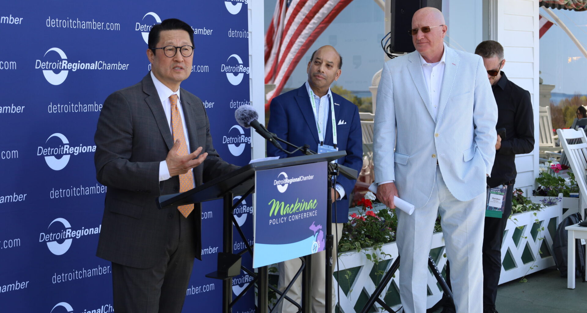 Mackinac Policy Conference: Sen. Peters comments on Iran, state Rep. Puri on budgeting and DTE announces battery storage for data centers