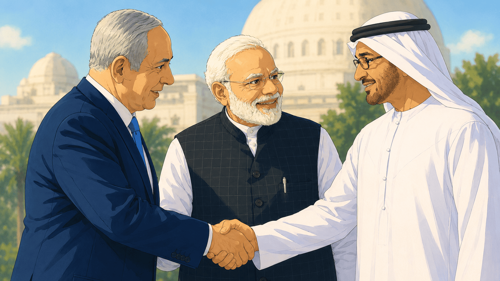 The Blogs: India, Israel, and the UAE: The New Power Triangle in the Middle East | Zahack Tanvir