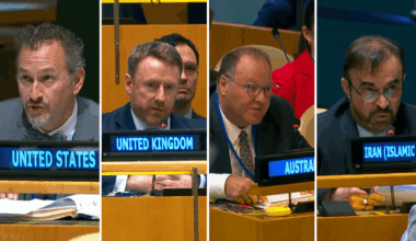 Reversal: Democracies Protest Iran's Election to UN Nuclear Body After UN Watch Pressure