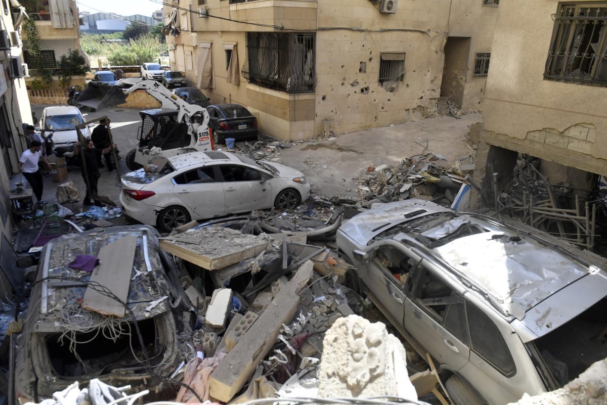 Israel strikes Beirut, a day before first security talks with Lebanon