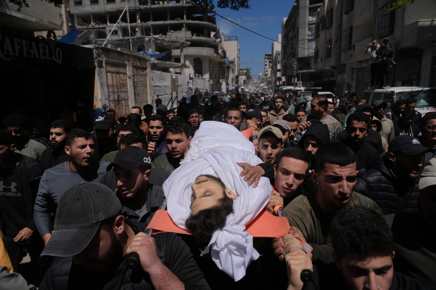 Hamas says a son of its chief negotiator was killed in an Israeli strike on Gaza