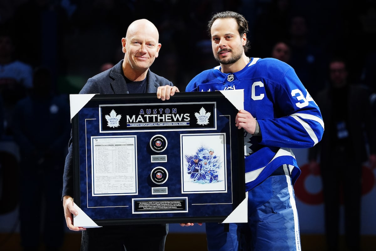 Maple Leafs’ stroke of lottery luck should hasten split with Auston Matthews