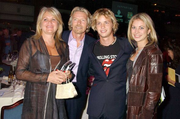 Joan Branson and Sir Richard Branson together Joan Branson and Sir Richard Branson together